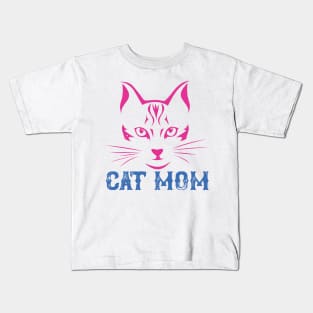 Cat Mom Kids T-Shirt